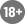 18+ age icon